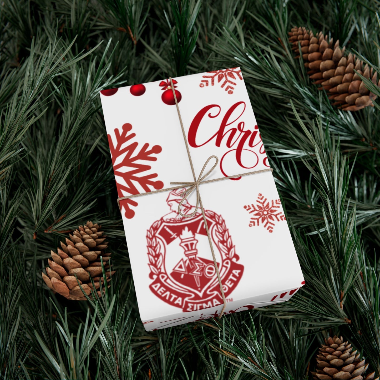 QUAC Fundraiser: Delta Sigma Theta Christmas Wrapping Paper Roll