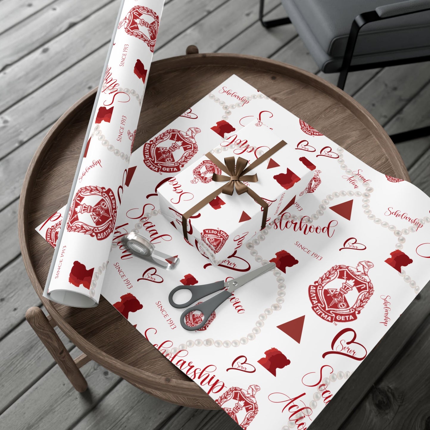 Delta Sigma Theta General Use Gift Wrapping Paper