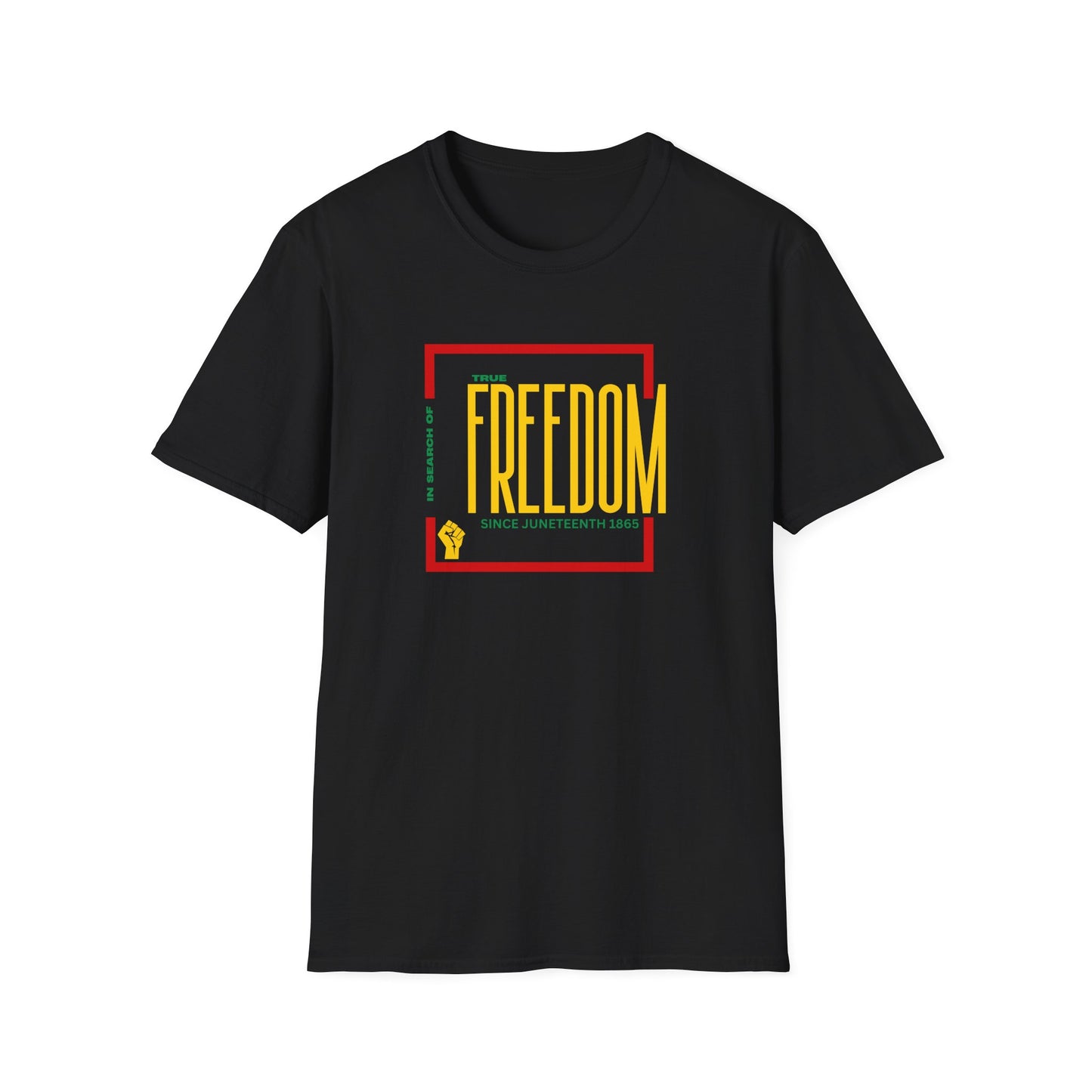 Juneteenth In Search of Freedom Unisex Softstyle T-Shirt