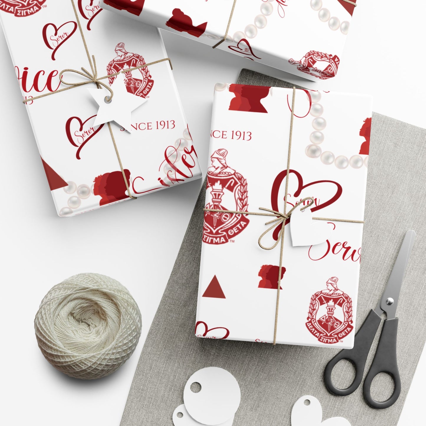 Delta Sigma Theta General Use Gift Wrapping Paper