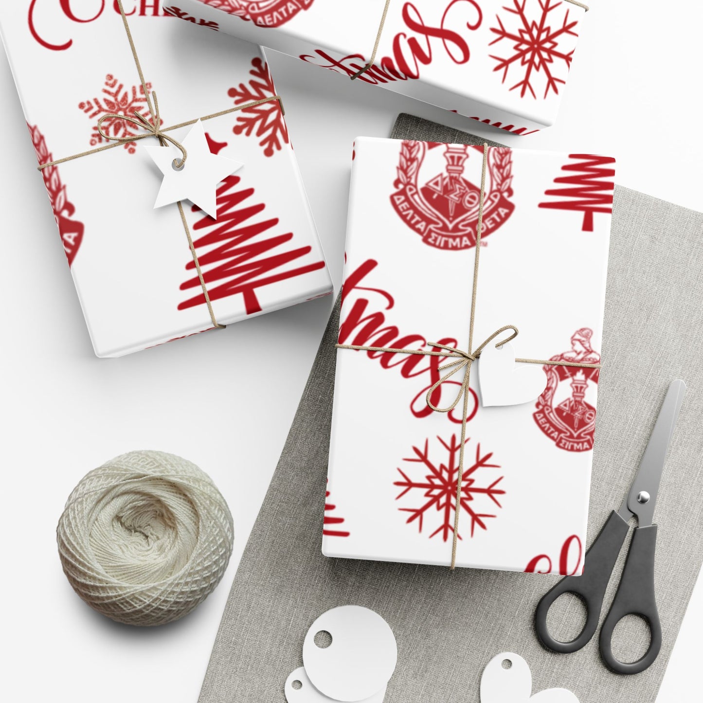 QUAC Fundraiser: Delta Sigma Theta Christmas Wrapping Paper Roll