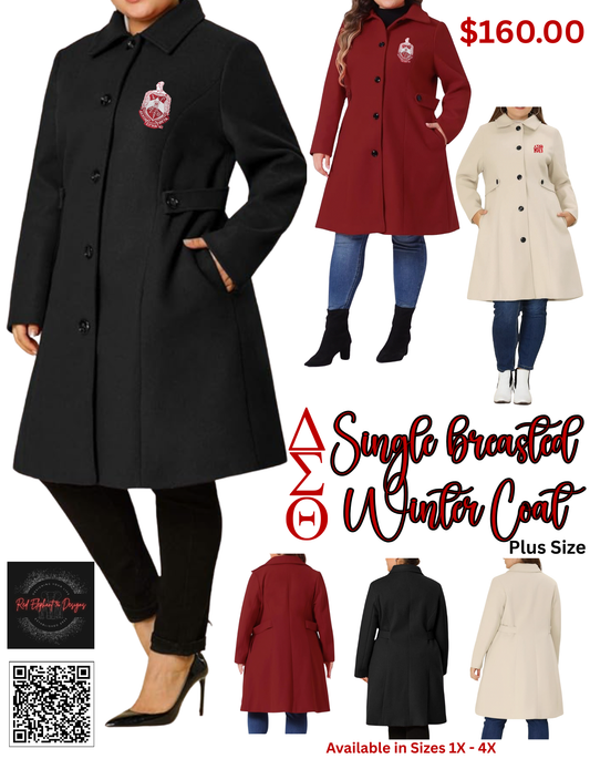 DST Single Breasted Winter Coat