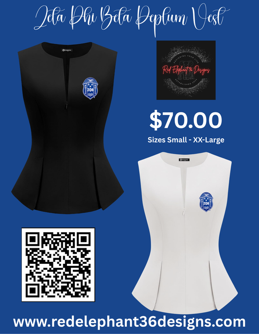 ZPB Peplum Vest