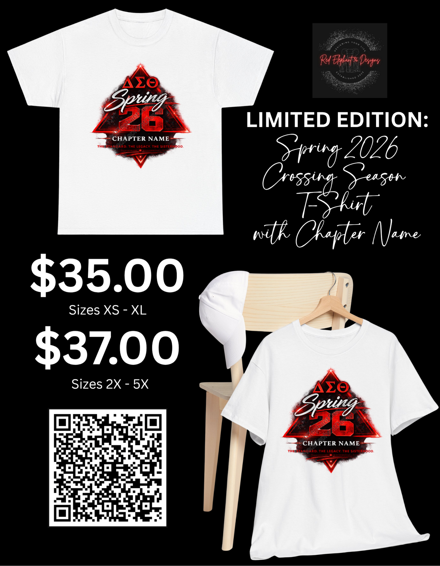 LIMITED EDITION: DST 2026 Crossing Season T-Shirt