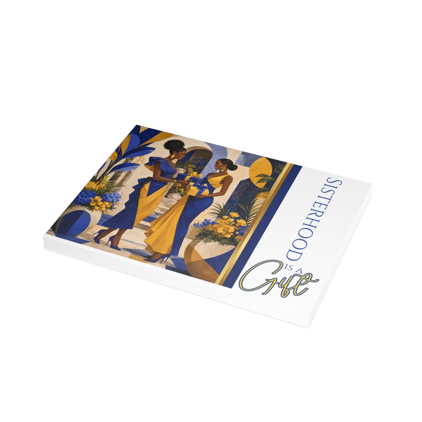 SGR Sisterhood is a Gift Greeting Cards - Alternate Design