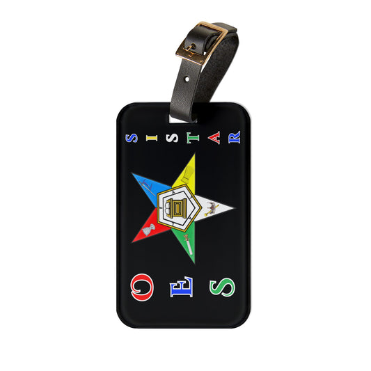 Eastern Star Luggage Tag — Order of the Eastern Star 1850 Travel ID