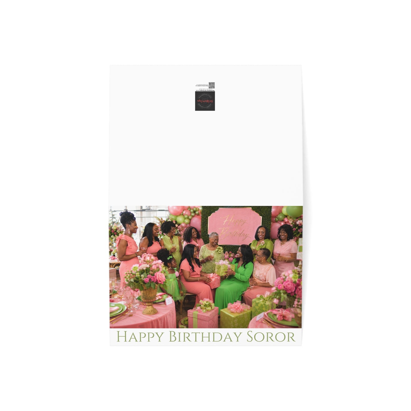 AKA Happy Birthday Soror: Greeting Cards, Perfect for Crossings Celebrations, Friendship, Special Occasions, Artful Designs, Meaningful Gifts