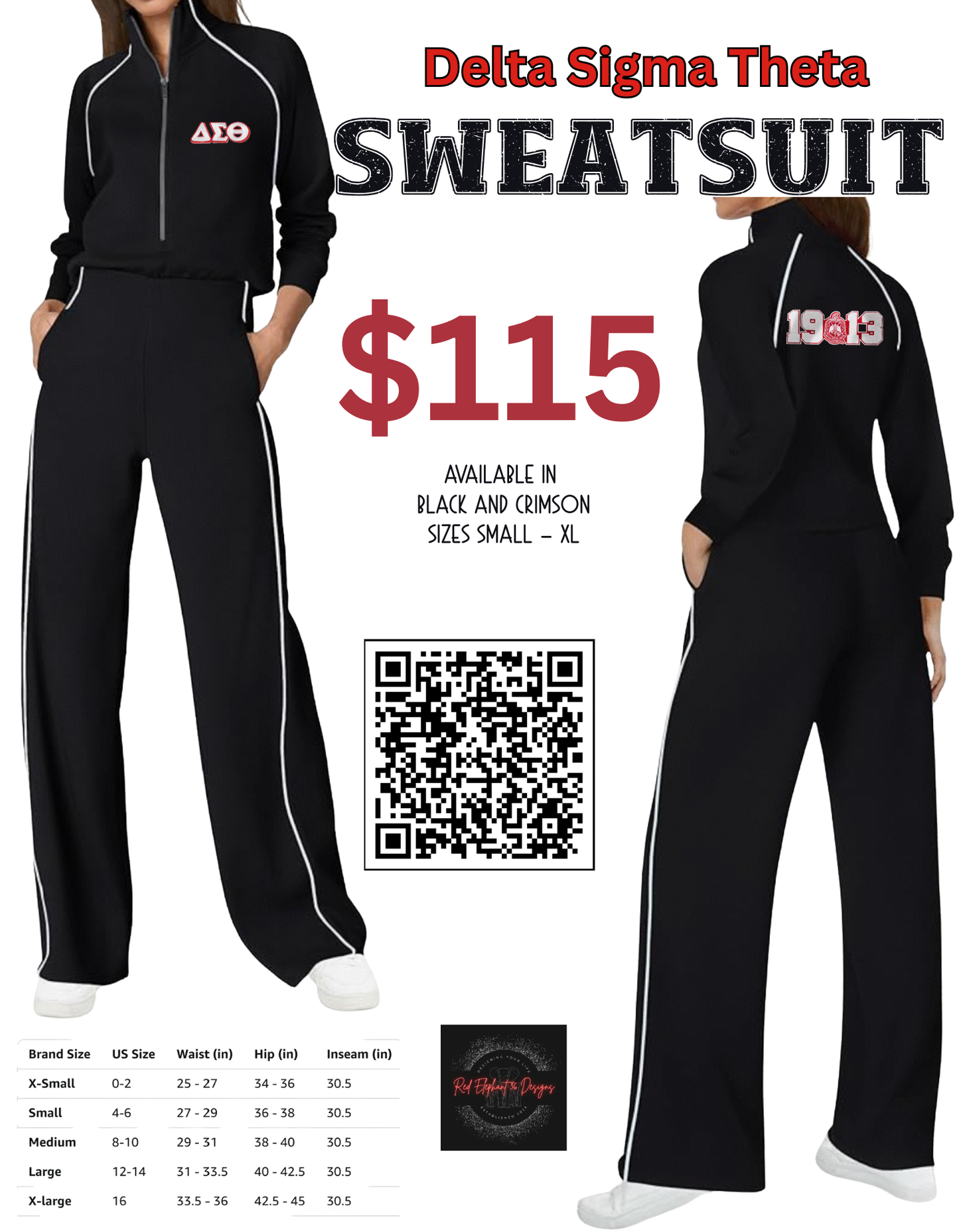 DST Striped Sweatsuit
