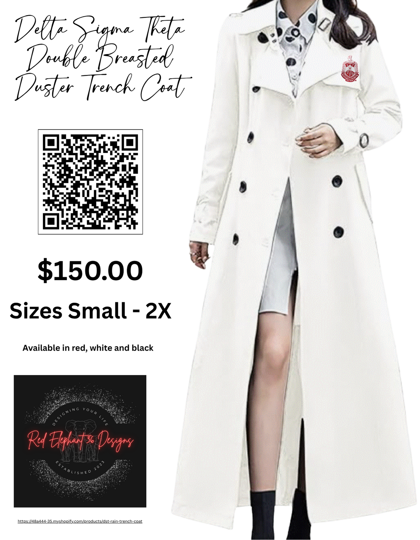 DST Rain Trench Coat
