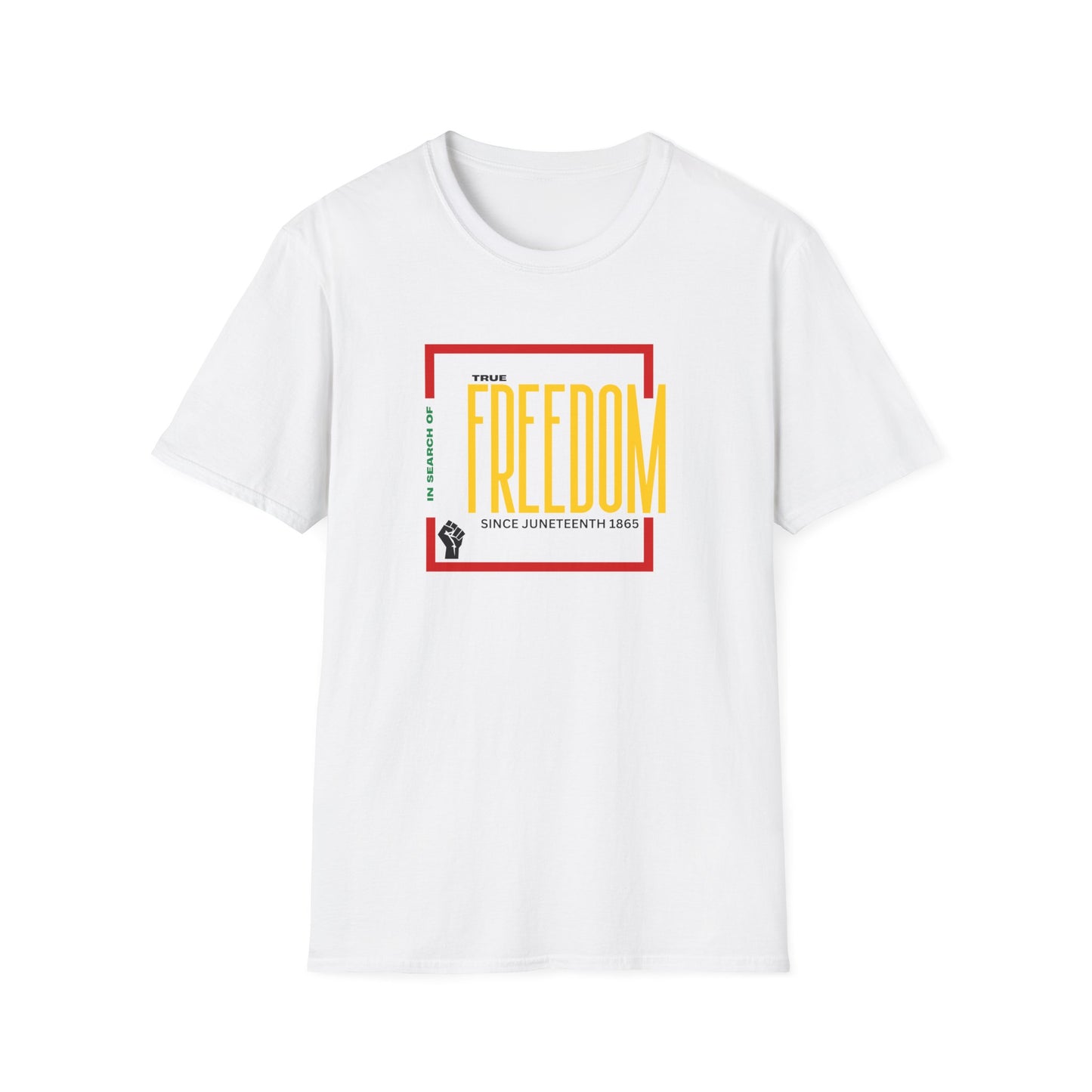 Juneteenth In Search of Freedom Unisex Softstyle T-Shirt