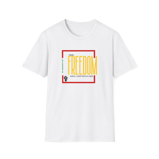 Juneteenth In Search of Freedom Unisex Softstyle T-Shirt