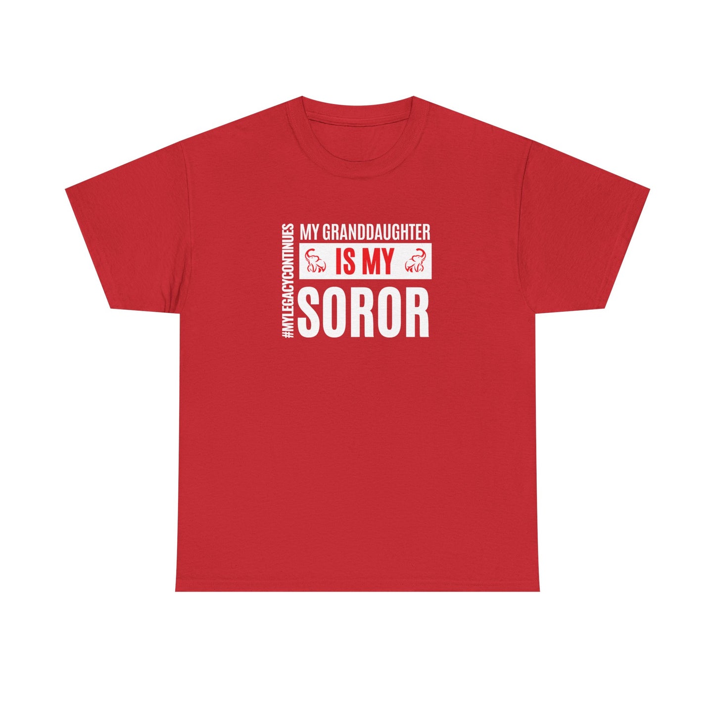 My Granddaughter is My Soror Heavy Cotton T-shirt