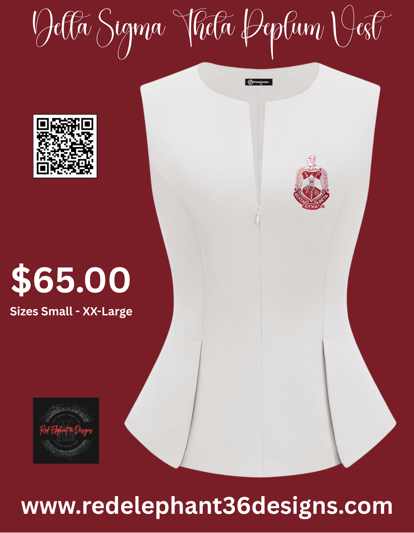 DST Peplum Vest