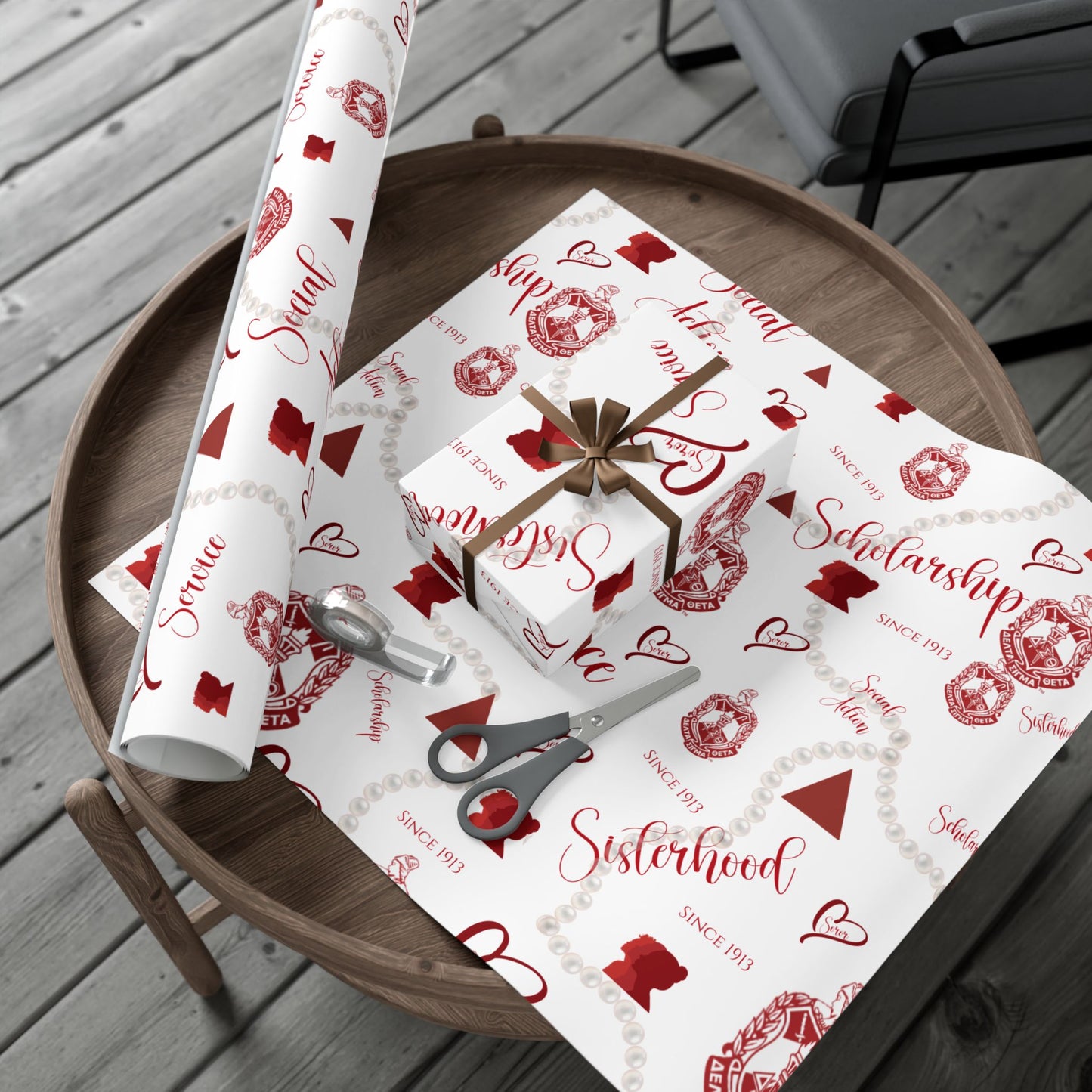 Delta Sigma Theta General Use Gift Wrapping Paper
