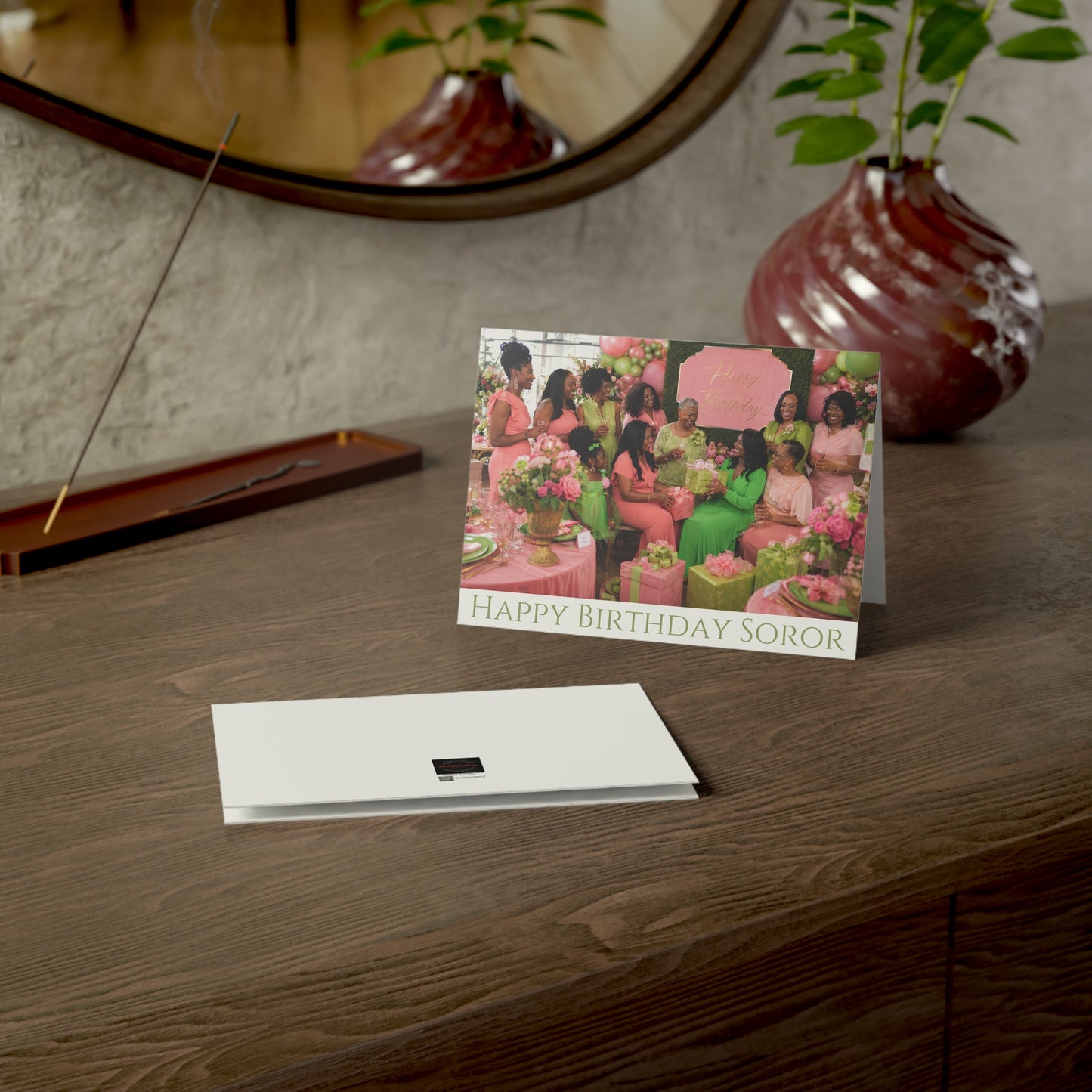 AKA Happy Birthday Soror: Greeting Cards, Perfect for Crossings Celebrations, Friendship, Special Occasions, Artful Designs, Meaningful Gifts