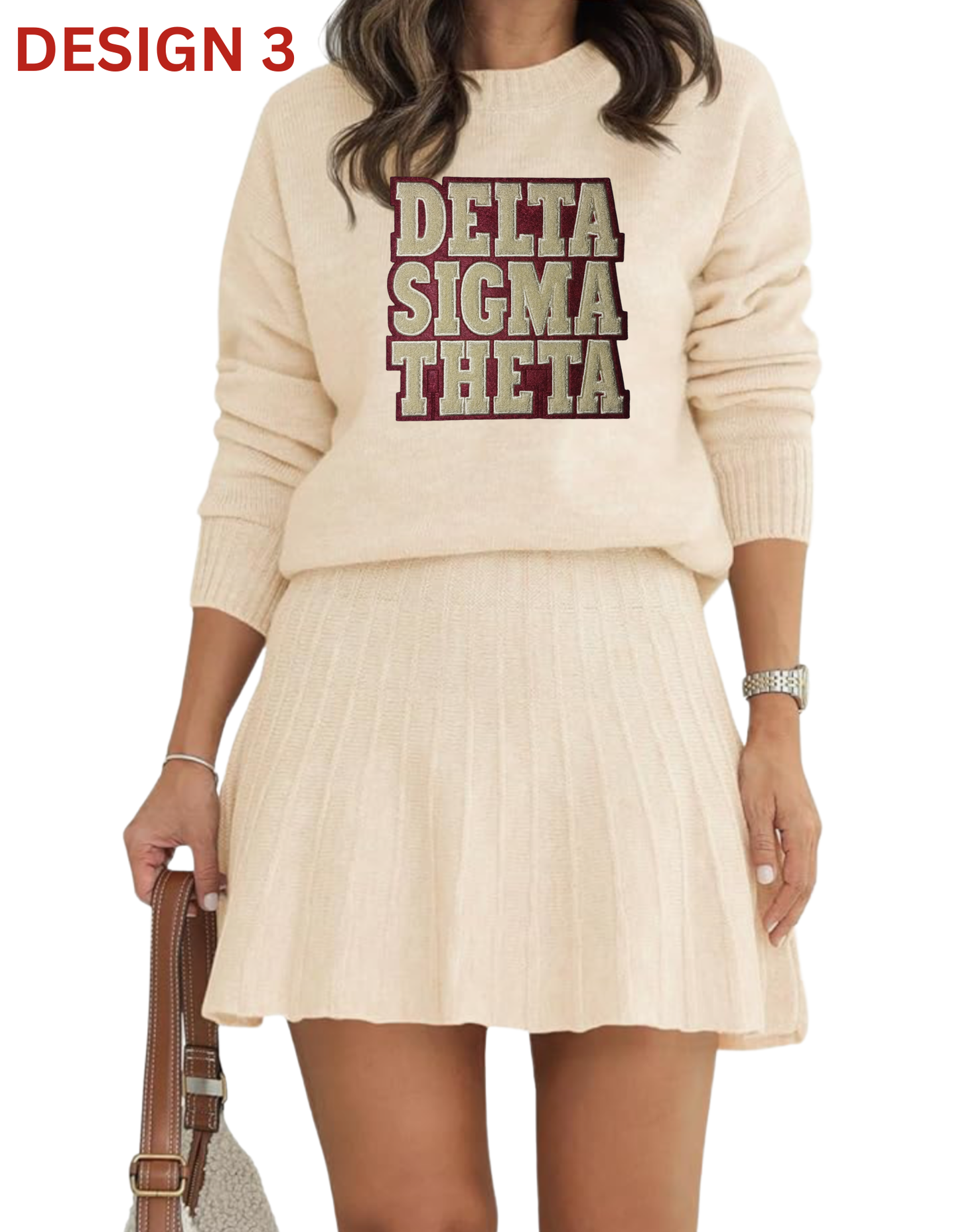 DST Mini Skirt Sweater Set