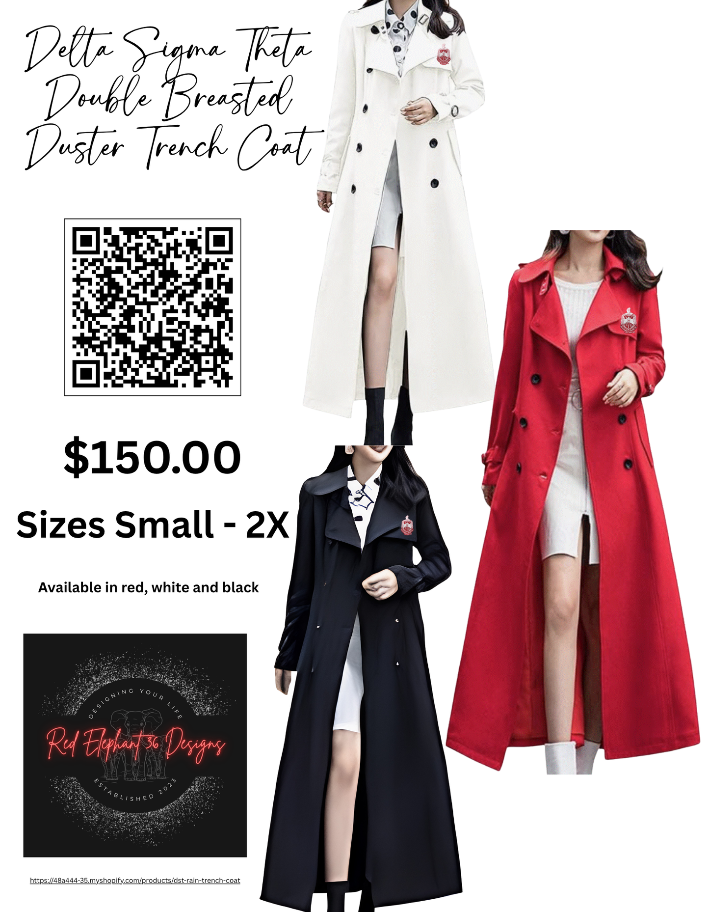 DST Rain Trench Coat