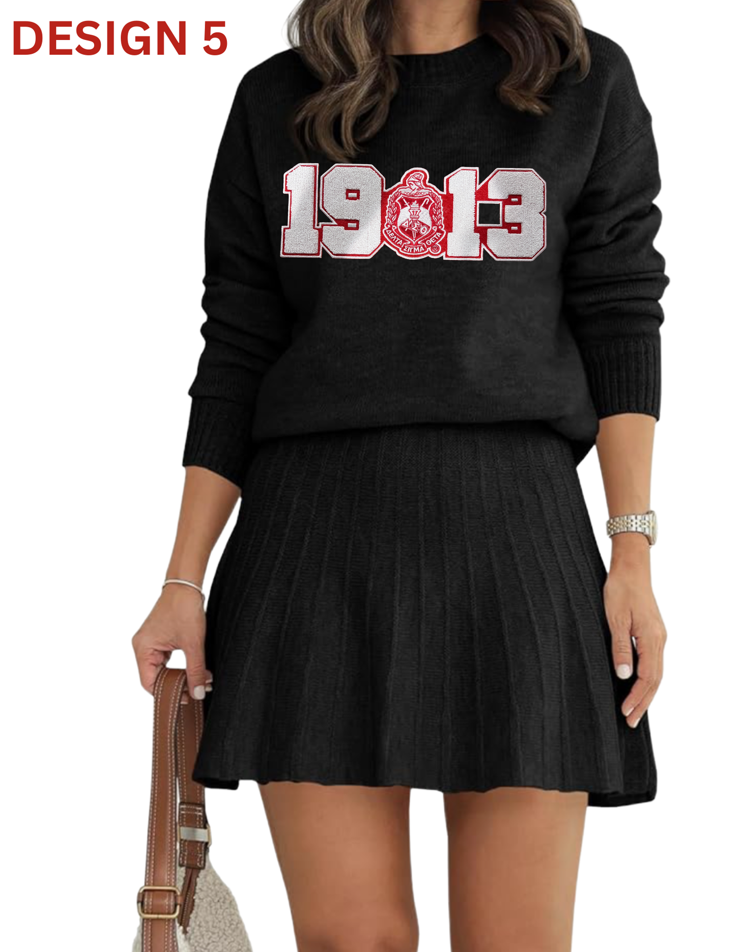 DST Mini Skirt Sweater Set