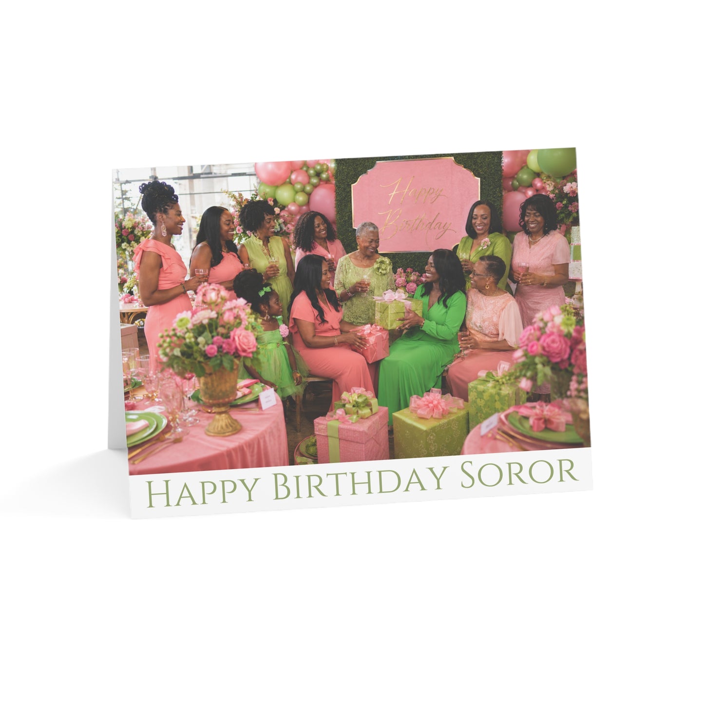 AKA Happy Birthday Soror: Greeting Cards, Perfect for Crossings Celebrations, Friendship, Special Occasions, Artful Designs, Meaningful Gifts
