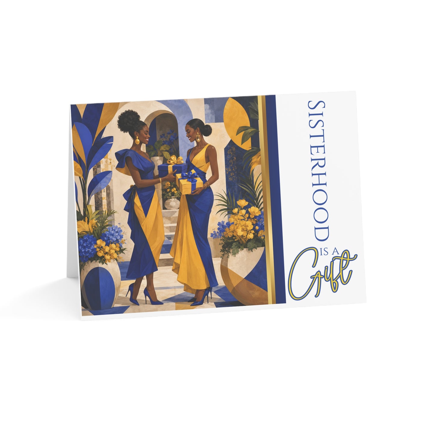 SGR Sisterhood is a Gift Greeting Cards - Alternate Design