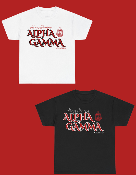 Alpha Gamma Chapter Shirt - Two (2) designs now available!!!!