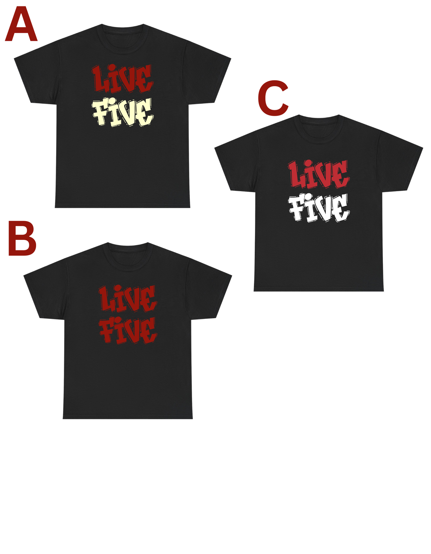 Red and White Number Shirt