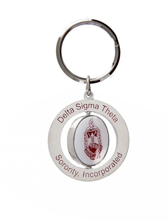 Delta Sigma Theta Spinner Keychain