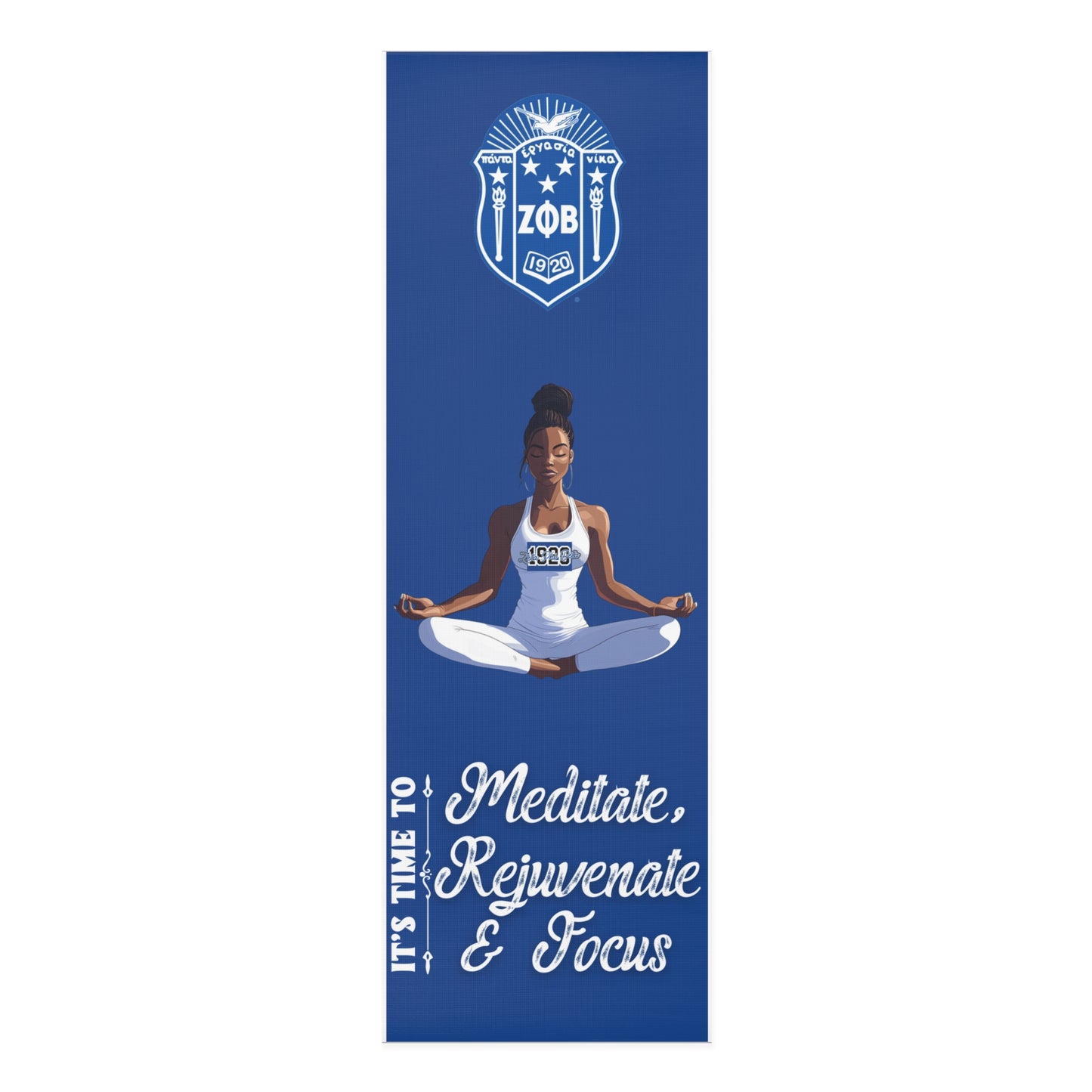 ZPB Yoga Mat - 24" x 72" in - 3 mm thick