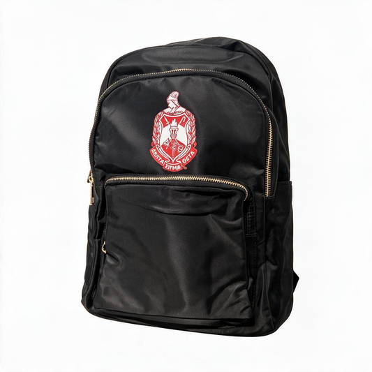 DST - Delta Sigma Theta Shield Backpack Purse