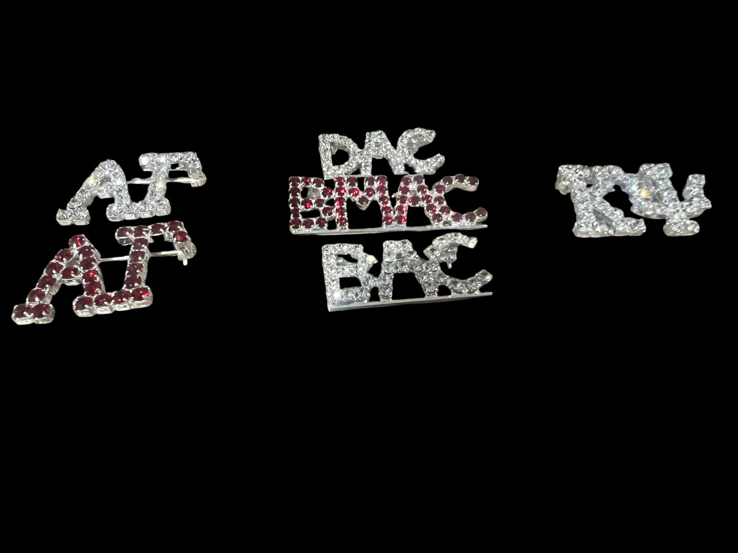 Chapter Rhinestone Lapel Pin