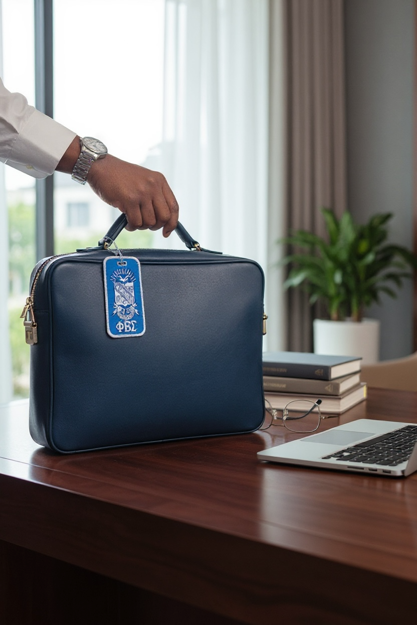 Phi Beta Sigma Luggage Tag