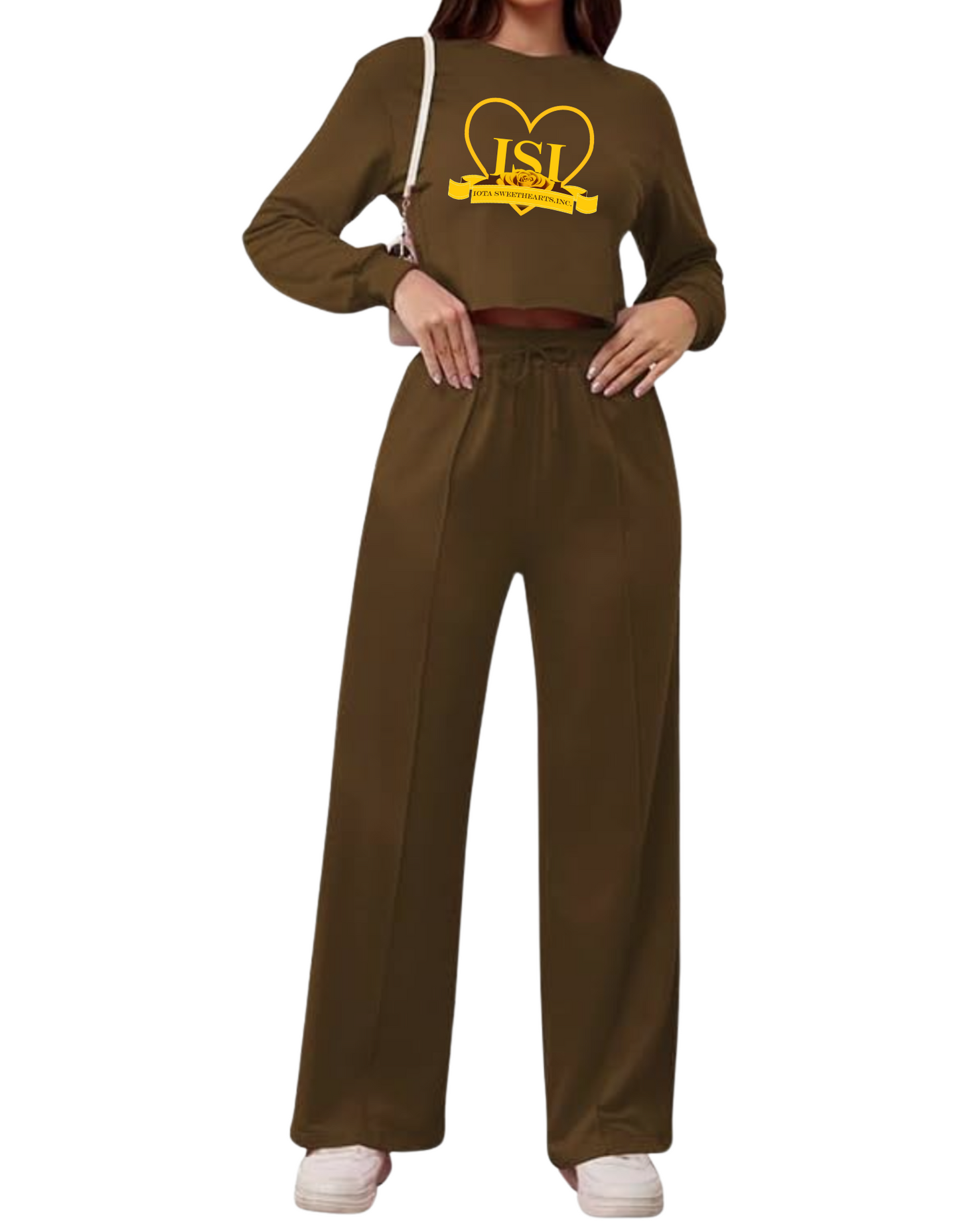 Iota Sweetheart Signature Cropped Hoodie Sweatsuit