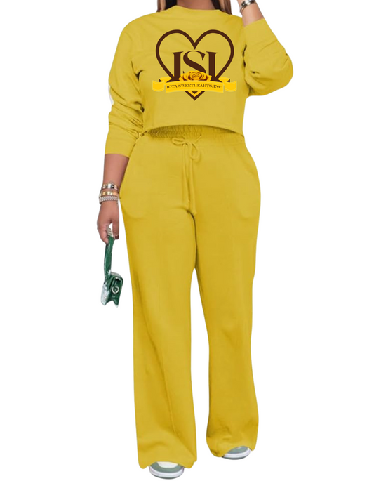 Iota Sweetheart Signature Cropped Hoodie Sweatsuit
