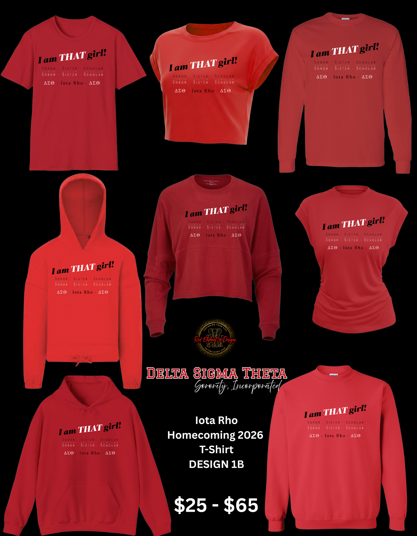DST - Iota Rho - Homecoming 2026 T-Shirt/Sweatshirt
