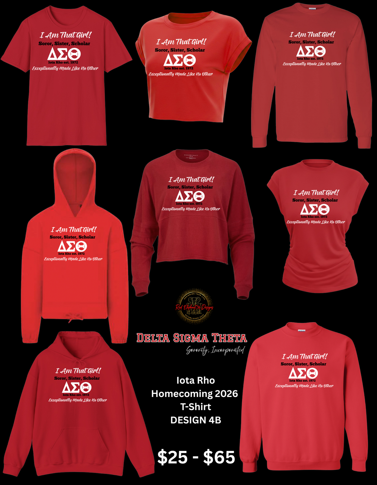 DST - Iota Rho - Homecoming 2026 T-Shirt/Sweatshirt