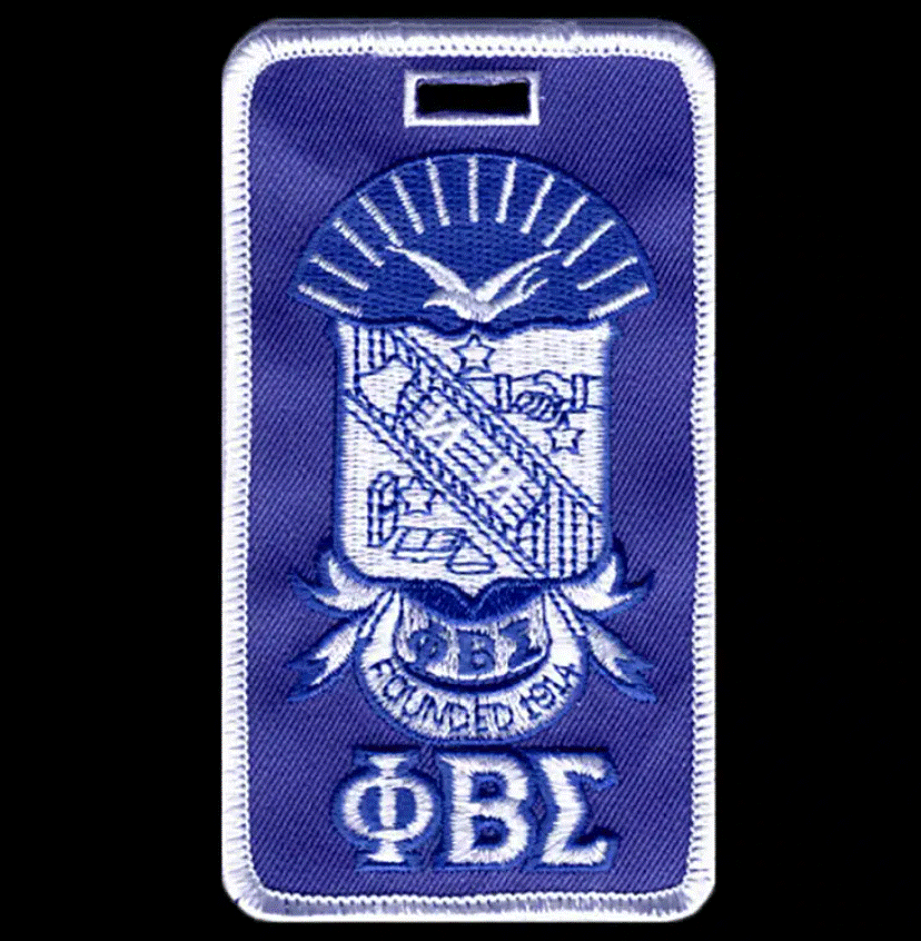 Phi Beta Sigma Luggage Tag