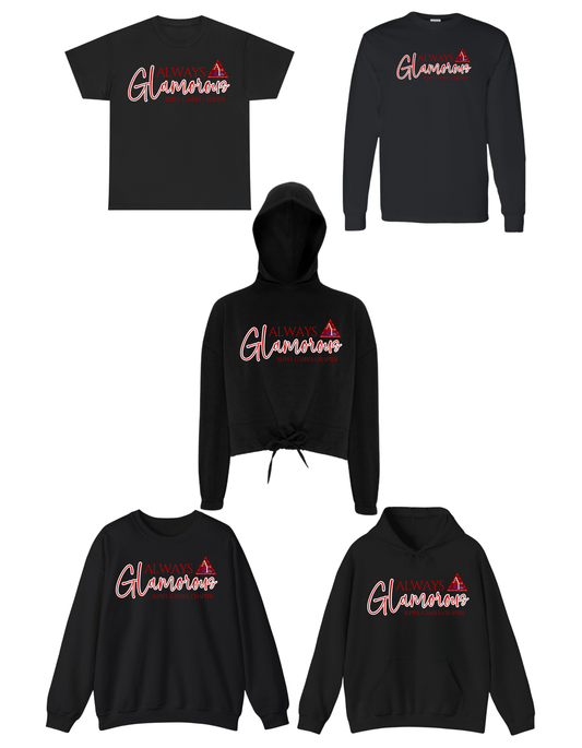 DST AG - Always Glamorous Alpha Gamma Chapter  T-Shirt/Sweatshirt with AG emblem