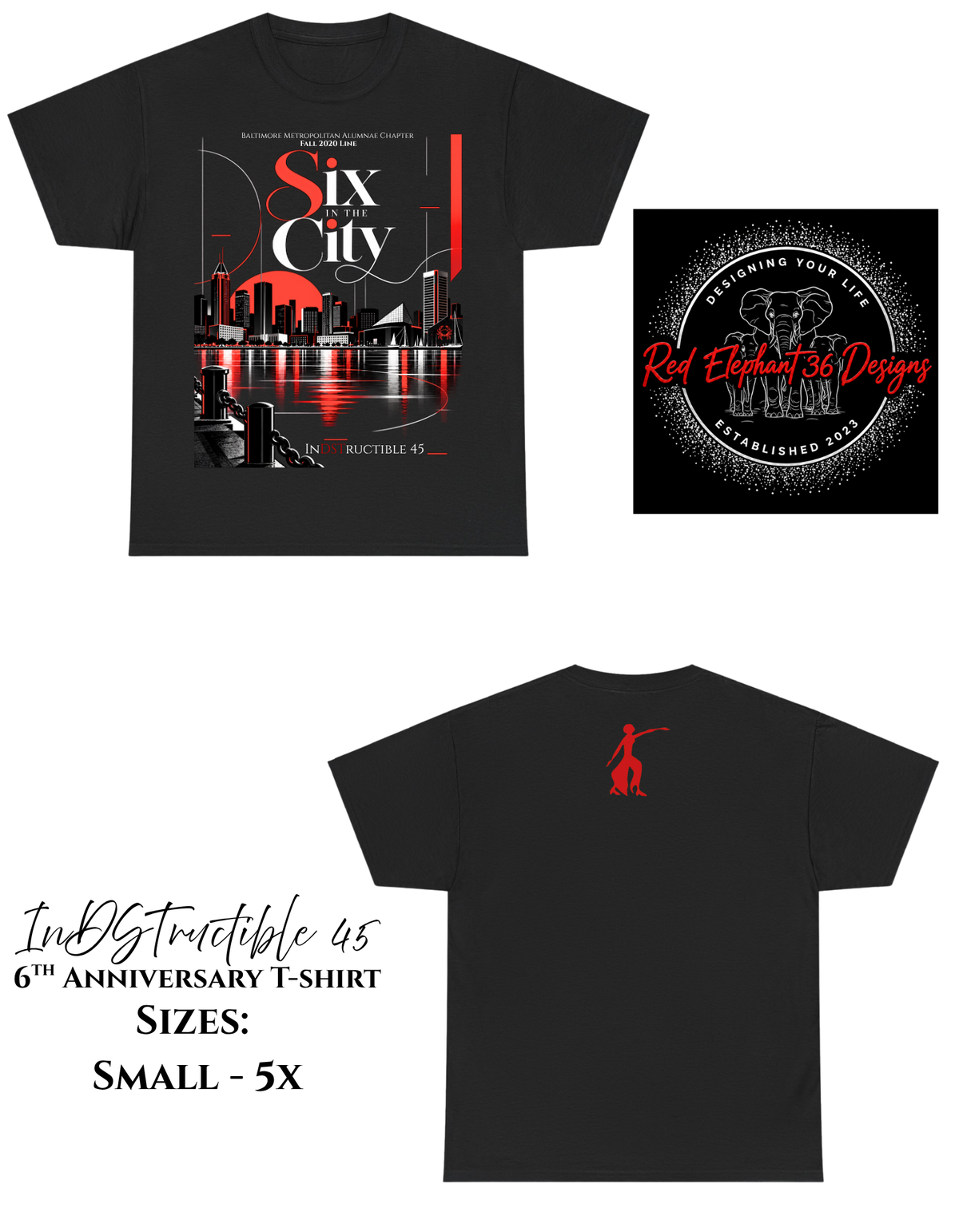 DST - BMAC - InDSTructible 45 6th Anniversary Shirt
