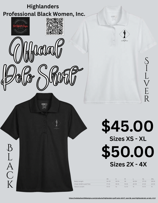 Highlanders Official Golf/Polo Shirt