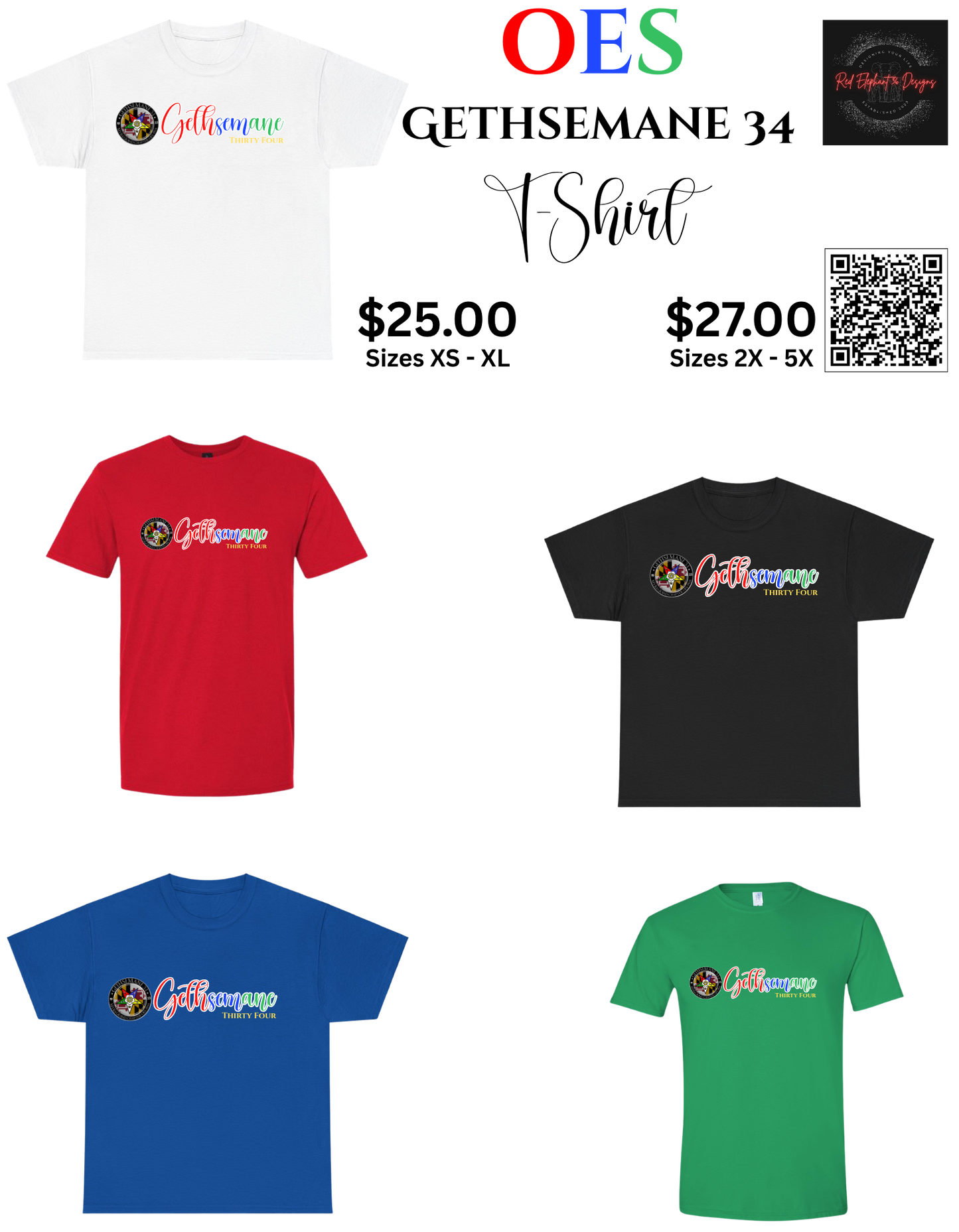 OES Gethsemane 34 T-Shirt