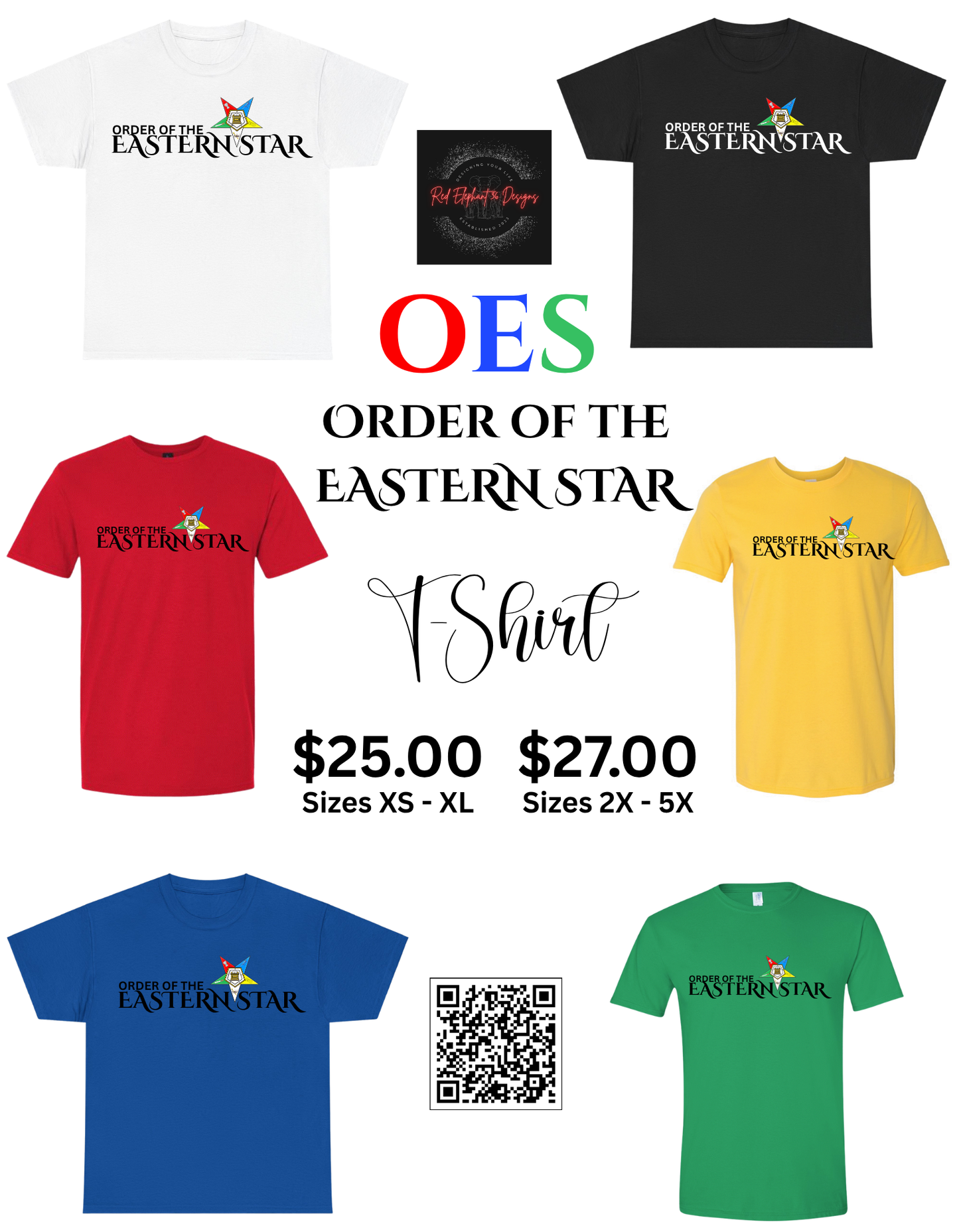 OES Order of the Eastern Star T-Shirt