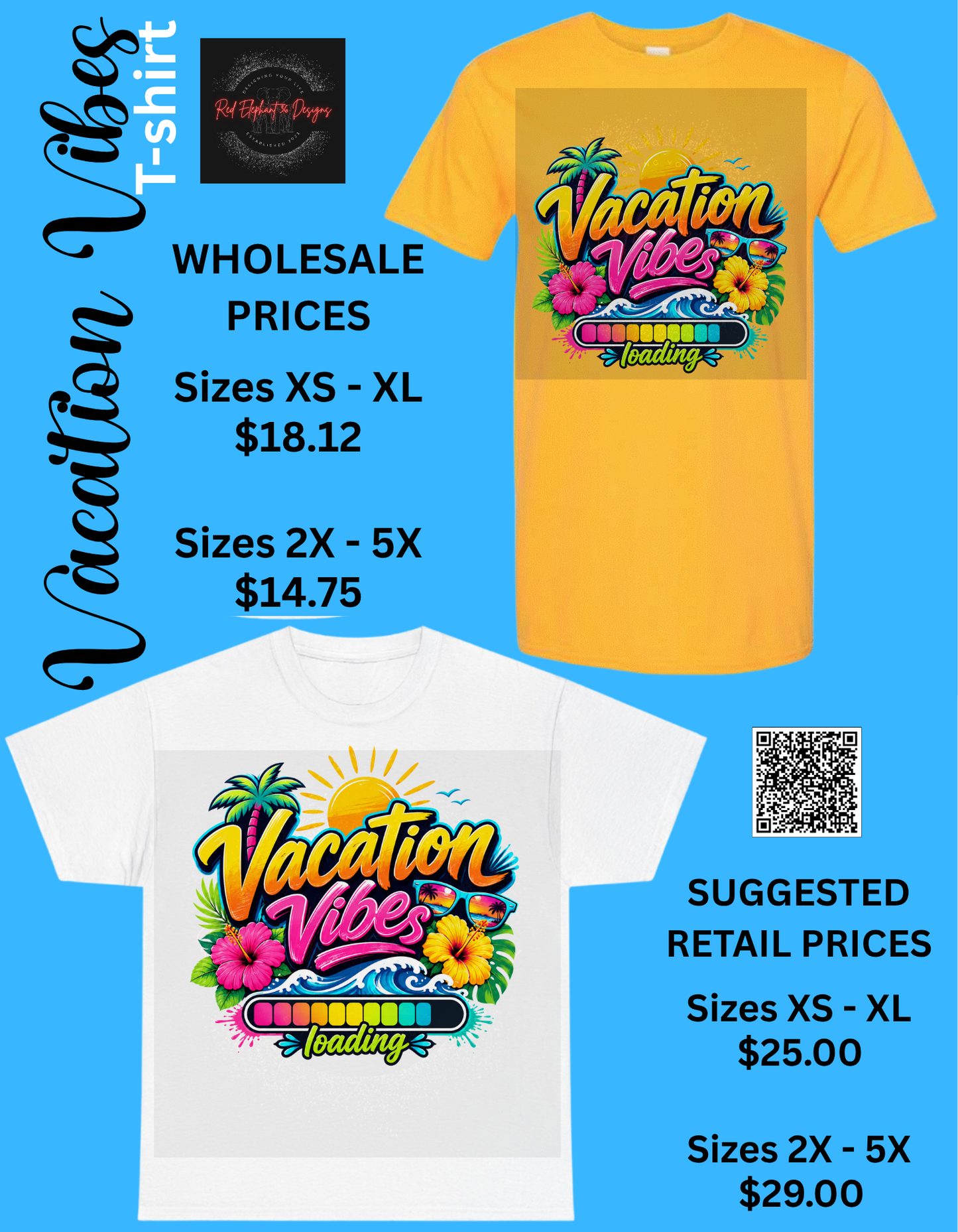 T-Shirts - WHOLESALE ACCOUNTS ONLY