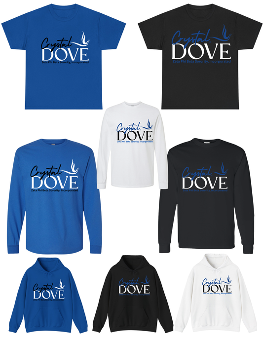 ZPB - Crystal Dove T-Shirt/Sweatshirt