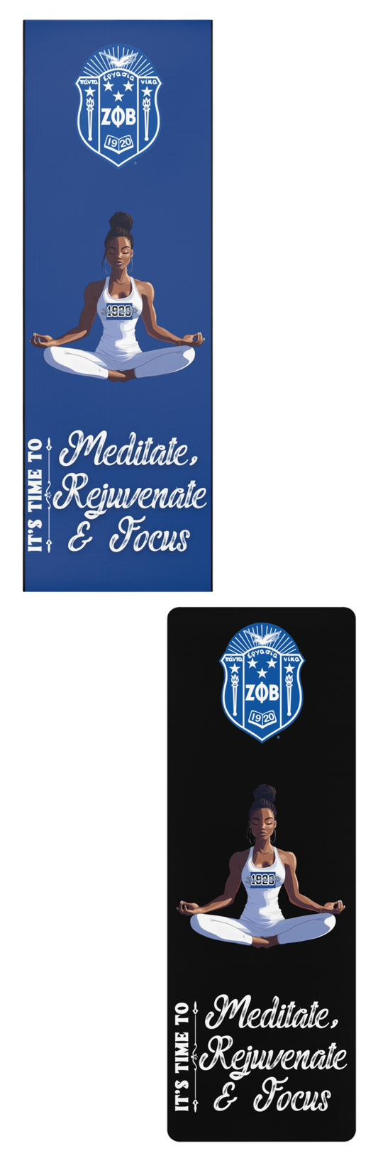 ZPB Yoga Mat - 24" x 72" in - 3 mm thick