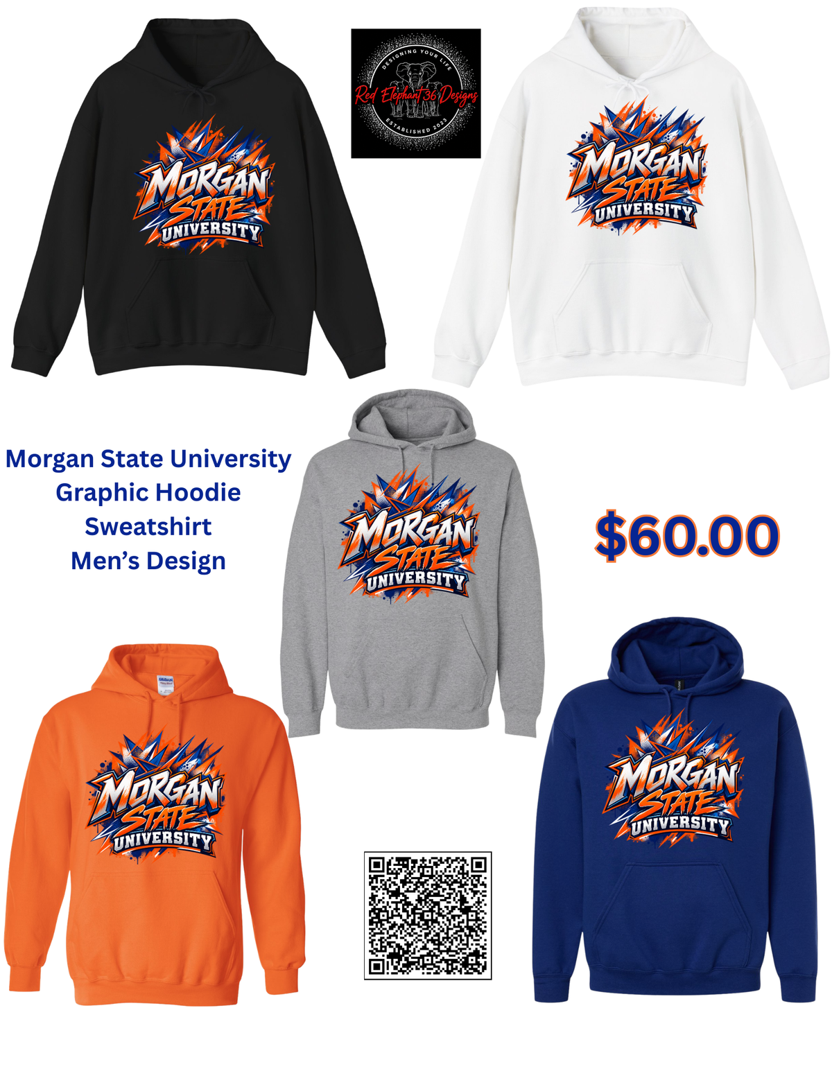 MSU - Morgan State University Graphic Shirt/Sweatshirt
