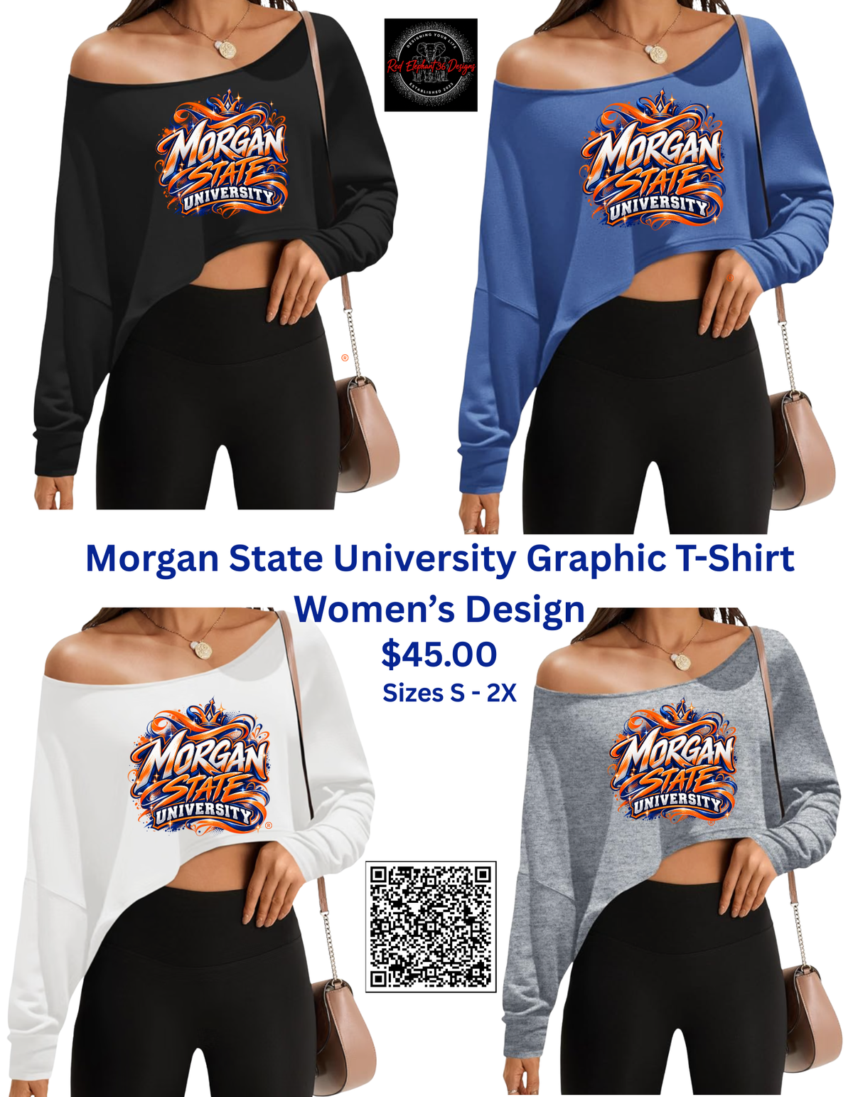 MSU - Morgan State University Graphic Shirt/Sweatshirt