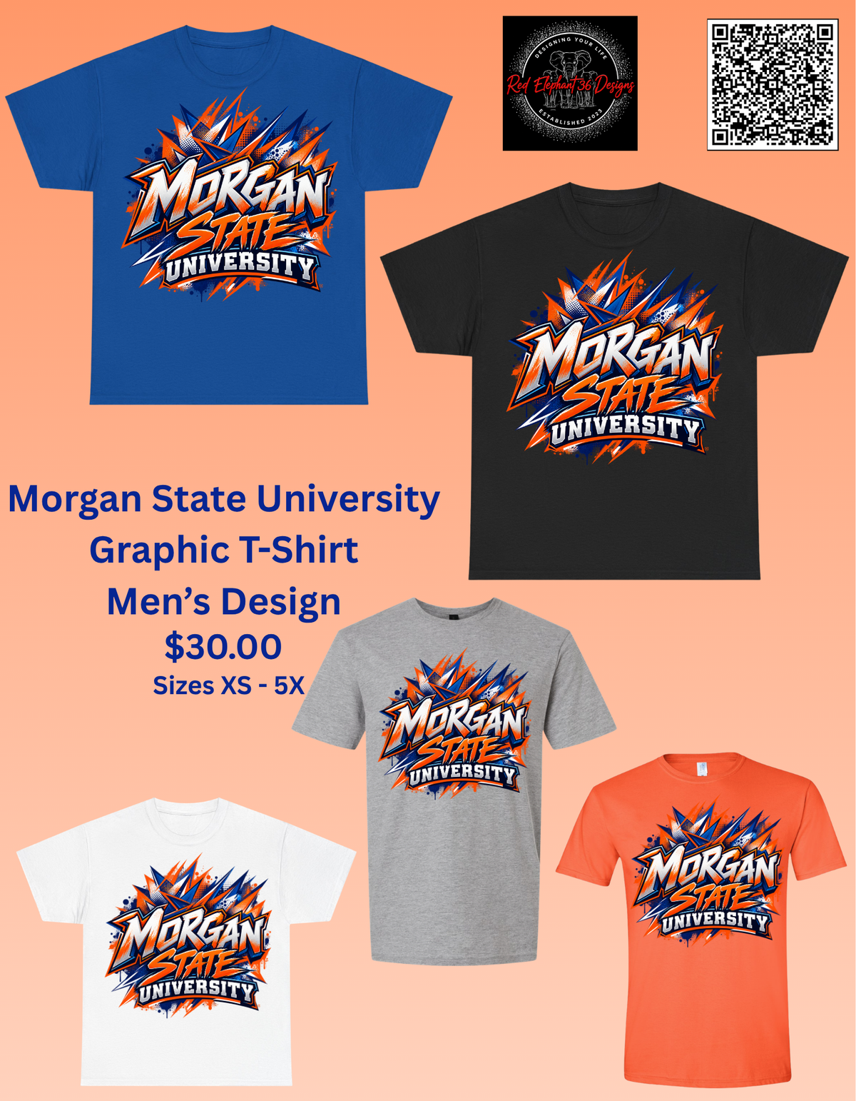 MSU - Morgan State University Graphic Shirt/Sweatshirt