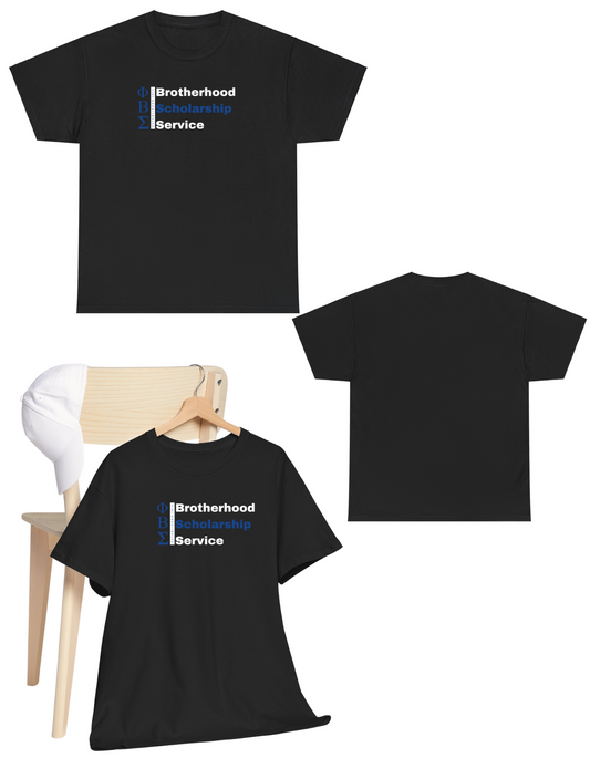 Phi Beta Sigma Brotherhood, Scholarship and Service T-Shirt or Sweatshirt