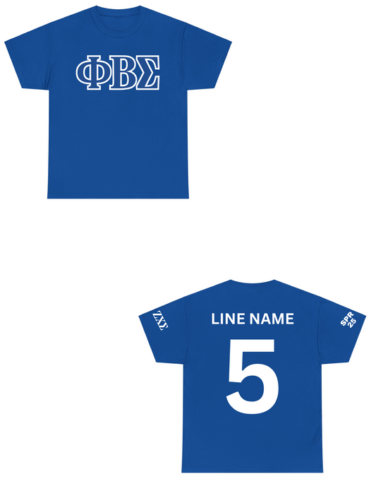 Phi Beta Sigma Traditional Line Shirt