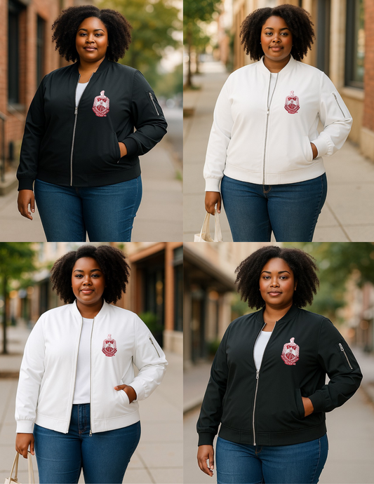 Delta Sigma Theta Aviator Jacket